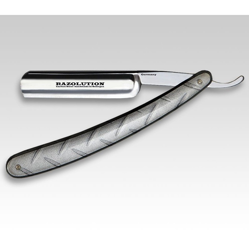 Razolution Vintage Straight Razor, Aluminum Handles Shaving Solingen