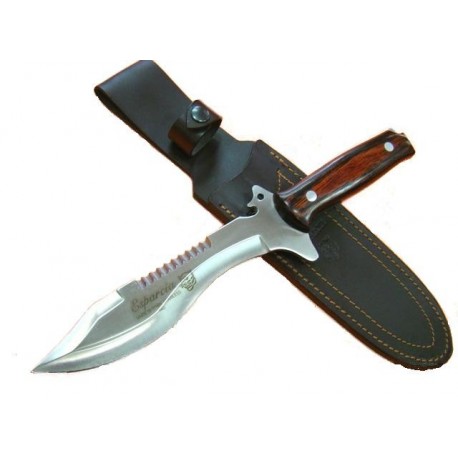 Cuchillo Villegas Rojo | Madera Roja Stamina | Esparcia | Supervivencia