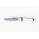 Exposito Pocket Knife Steel VG-10 Damascus Ivory & Turquoise