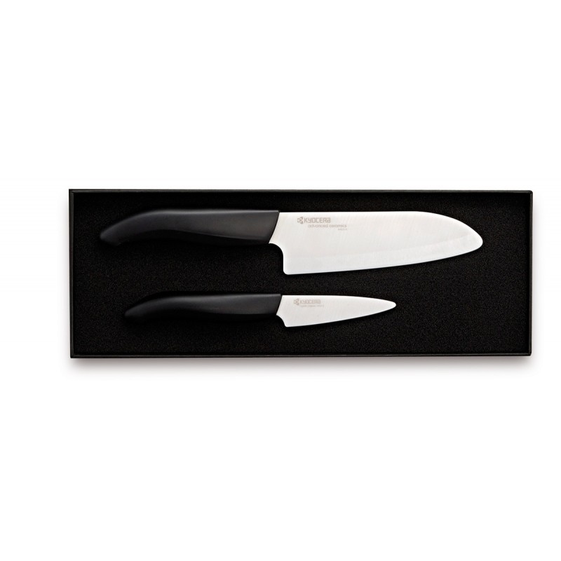 Kyocera Set Utility Knife FK-110 Peeler CP-10 NBK green