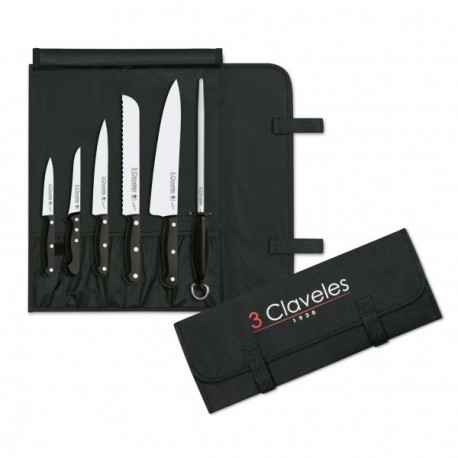 3 Claveles 1704 Estuche profesional para cocinero Uniblock