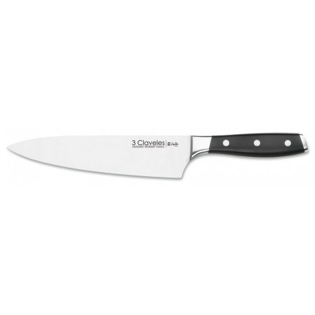 3 Claveles Toledo 1533 Cuchillo de Cocinero, 20 cm