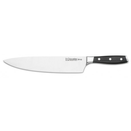 3 Claveles 1534 Couteaux de Cuisine, 25 cm - 9"