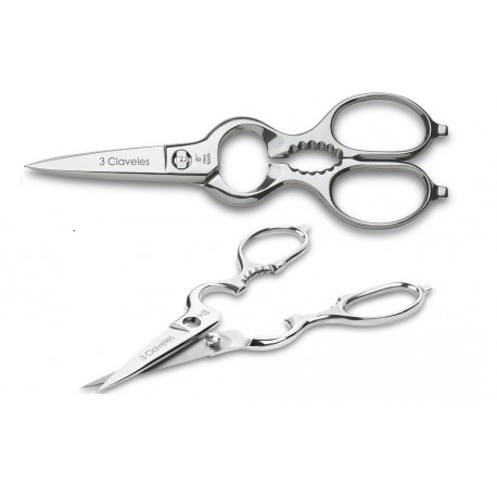 3 Claveles Multi-purpose Detachable Kitchen Shears 20 cm 8"