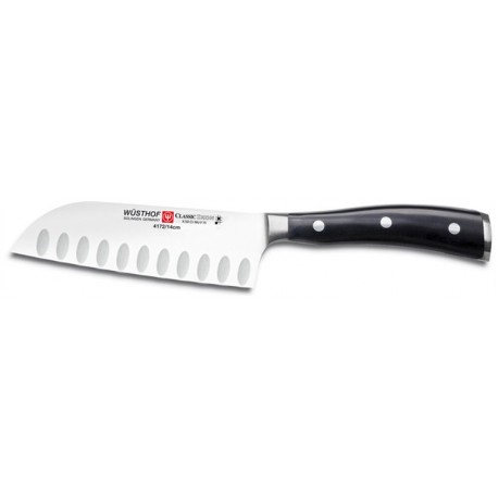 Wüsthof Class Ikon Couteau Santoku alvéolé 14 cm