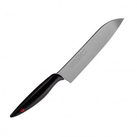 Couteau Kasumi Titanium Gris, Santoku 18cm KTGR-22018