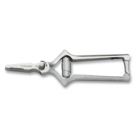 Tijera Masticador Inox - 3 Claveles