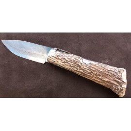 VG-10 Damascus Pocket Knife Deer Vareto 