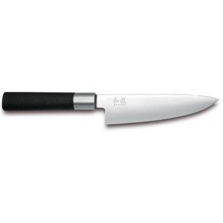 KAI 6715C Wasabi Black Cuchillo Cocinero, 15 cm