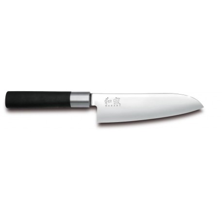 KAI 6716S Wasabi Black Cuchillo Santoku 16 cm