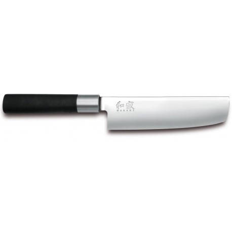 Kai Wasabi Black Nakiri Knife, 16.5 cms