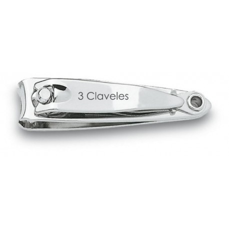 Nail clippers with Lime Cromado 50 mm - 3 Claveles