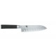 KAI SHUN DM-0718 Cuchillo Santoku Alveolado, 18 cms