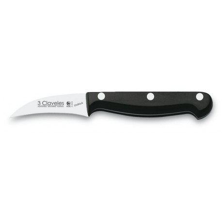 3 Claveles 1102 Peeling Knife Curve 6 cm