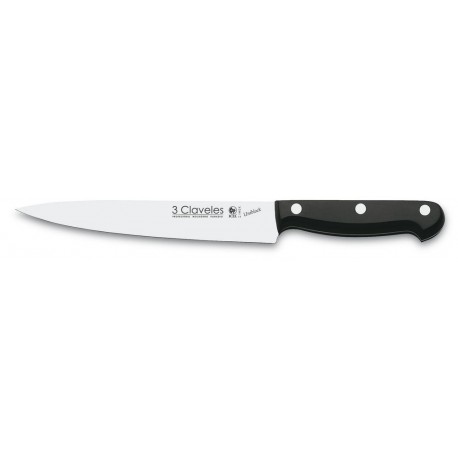 3 Claveles 1148 Couteau Filet 17 cm