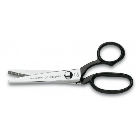 3 Claveles Multi Purpose Pinking Shears 8.5 Inch