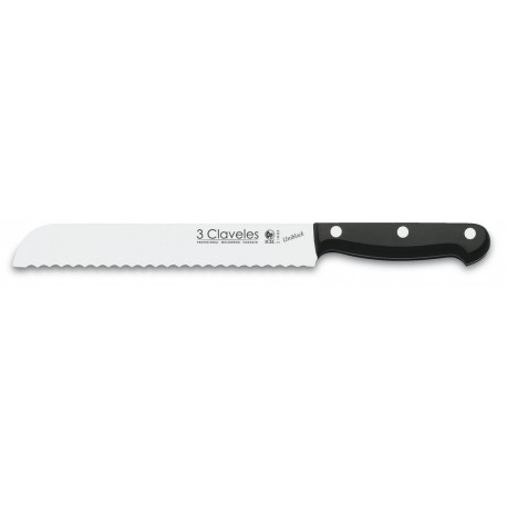 3 Claveles 1120 Bread Knife 20 cm 8" Uniblock