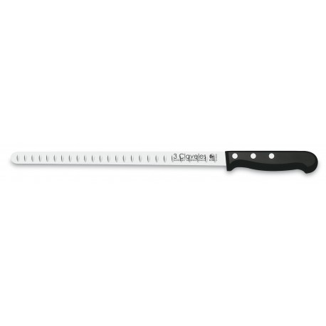 3 Claveles 0965 Couteau a Jambon - Saumon Flexible, 30 cm