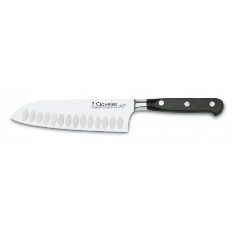 3 Claveles 1564 Cuchillo Santoku 17 cm forge