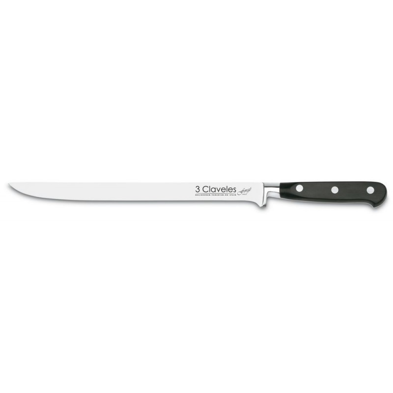 Cuchillo jamonero 3 claveles