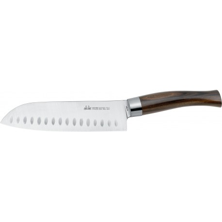 Cuchillo Santoku Alveolado, 18 cm Due Cigni