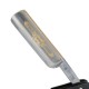 Dovo 4580 Straight Razor Prima 5/8" Full Hollow Silver Steel Black Ebony