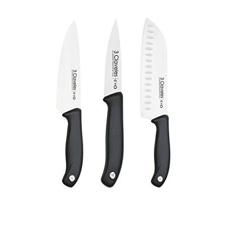 3 Claveles 99531 Set de Cuchillos Cocina EVO