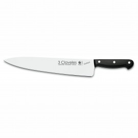 3 Claveles 1166 Chef Knife 30 cm 12" Uniblock