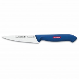 3 Claveles 8270 Paring Knife, 10 cm - 4" Blue Handle