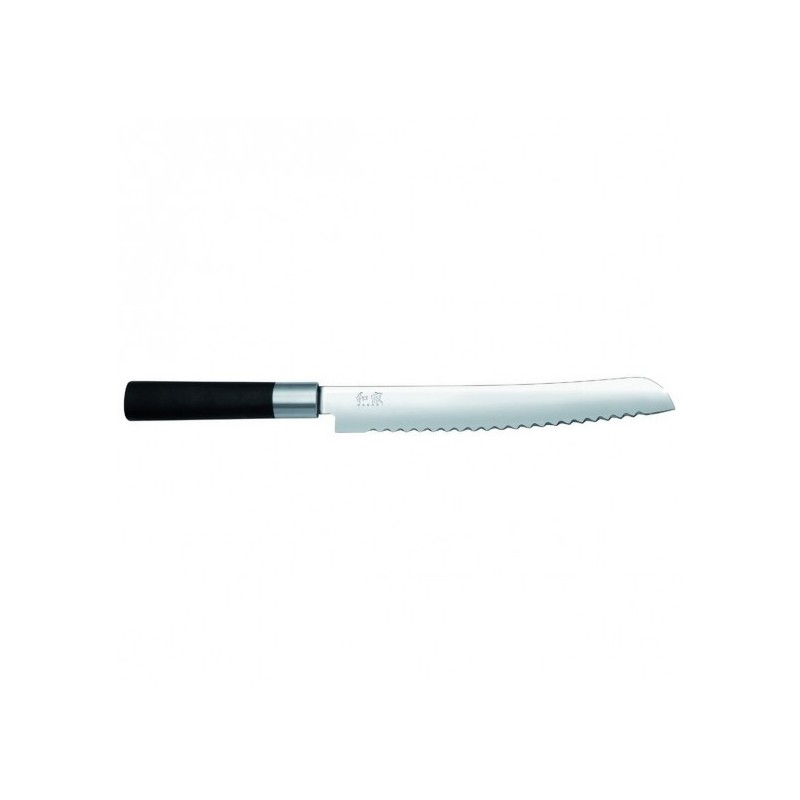 Kai 6723B Wasabi BLACK Bread Knife 23 cm