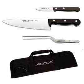 Arcos - Set Chef Knives + Case Knives - Universal