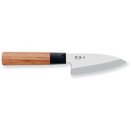 Kai MGR-105D Seki Magaroku Redwood Deba Knife 10 cm