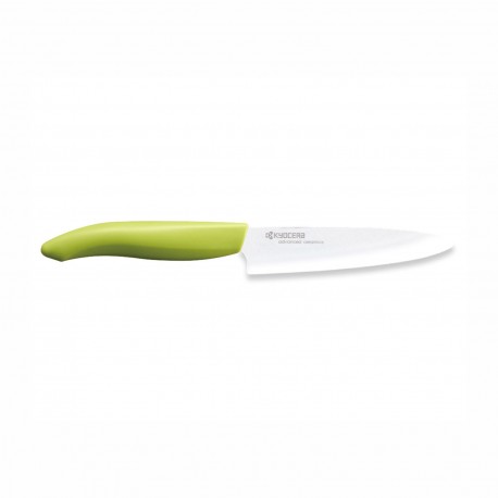 Kyocera FK-110WH-gr Cuchillo Universal Cerámico 11 cm mango Verde