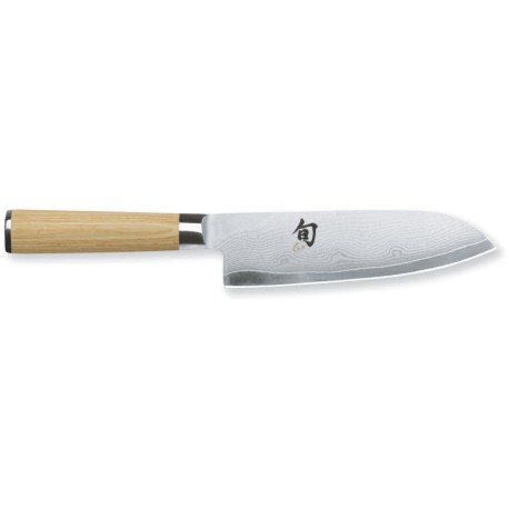 KAI SHUN DM-0702W Cuchillo Santoku, 18 cm