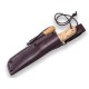 Joker CL124 Cuchillo Bushcraft y Supervivencia 10 cm Abedul Rizado