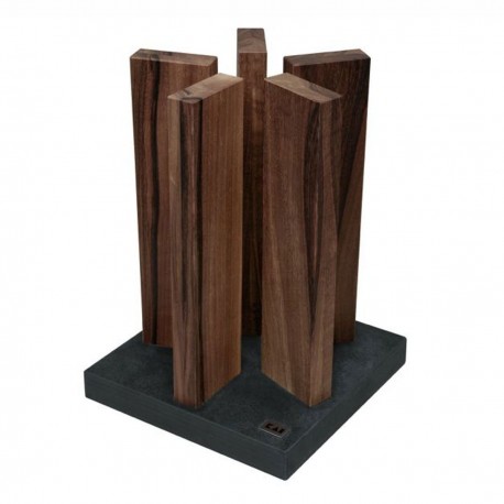 KAI STH-3 Bloco Magnetico Stonehenge 10 piezas inox/carvalho KAI STH-3 Bloco Magnetico Stonehenge 10 piezas inox/carvalho