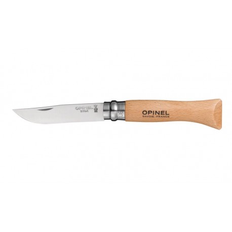 Opinel Stainless Steel Knife No. 6