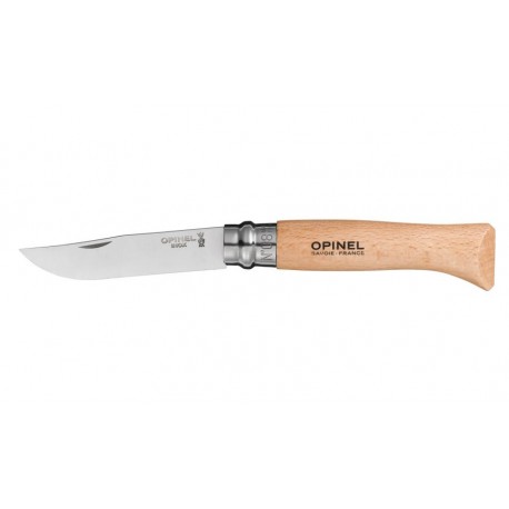 Couteau Opinel en acier inoxydable n° 8