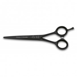 3 Claveles 12496 Titanium Hairdressing Scissors 5.5 Inch