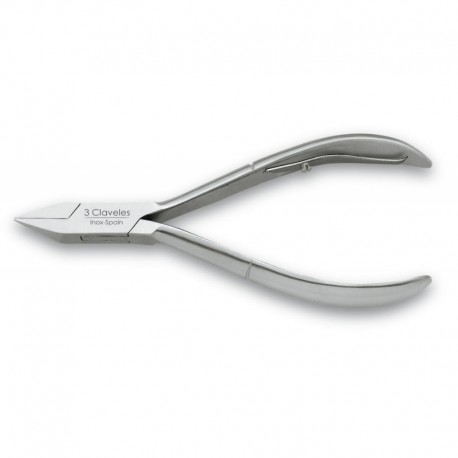 3 Claveles 12144 Pinces Ongles incarnés, Inox 13 cm