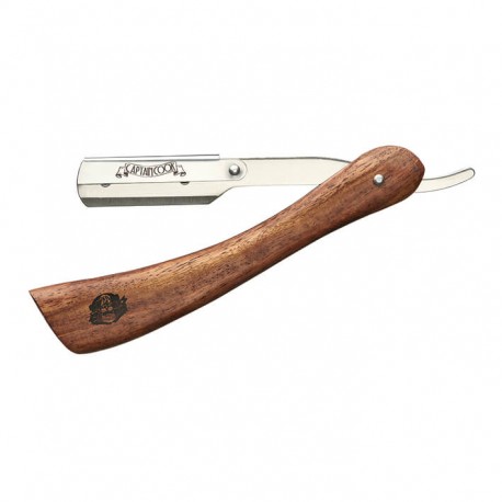 Captain Cook Shavette Razor Wooden Handle - 04932