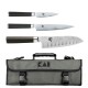 Kai Shun Classic - 3-piece knife bag set