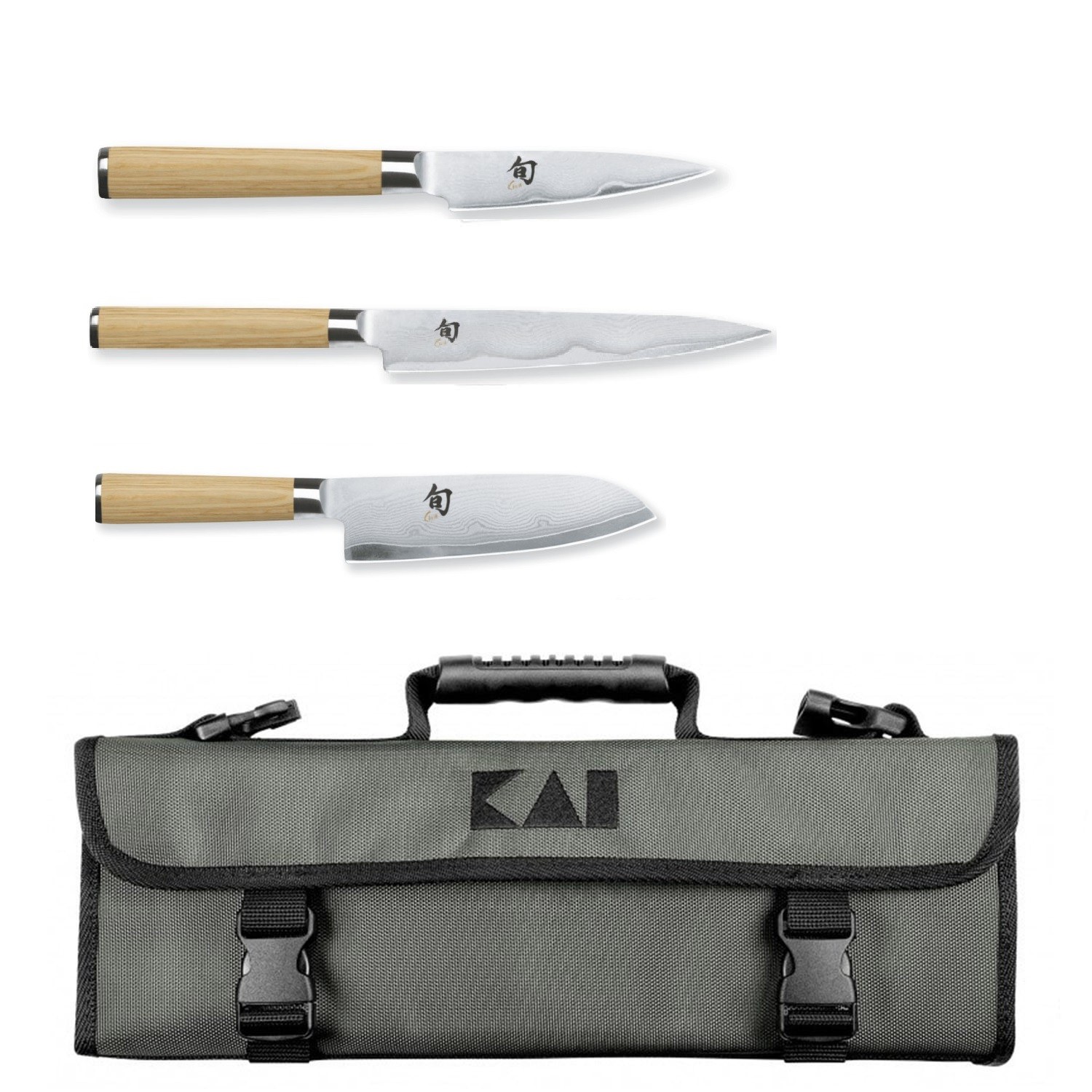 Kai Shun TClassic - 3-piece knife bag set