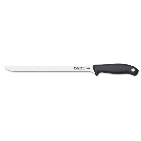 3 Claveles 1359 Cuchillo Jamonero 25 cm EVO