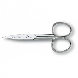 3 Claveles 2012 Straight Nail Scissors 3.5 Inch