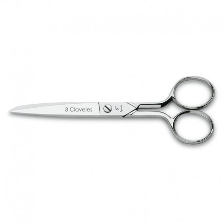 3 Claveles Multi Purpose Sewing Scissors 6 Inch