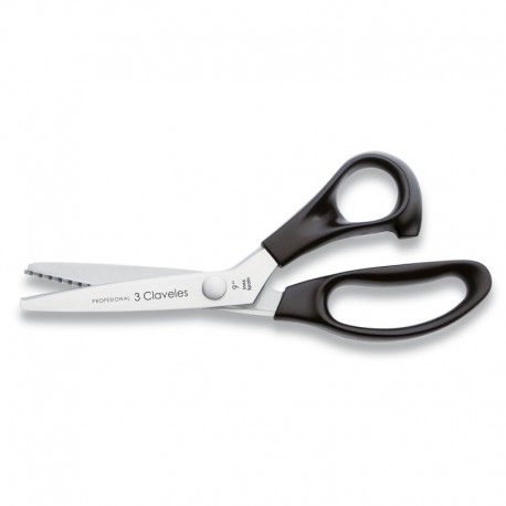 3 Claveles Multi Purpose Pinking Shears 9 Inch