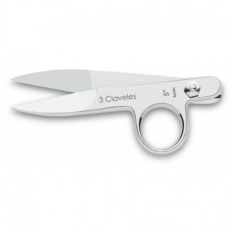 3 Claveles 00056 Curved Embroidery Scissors 3.5