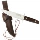 AZERO 205221 Micarta Hunting Knife - 12.5 cm Blade