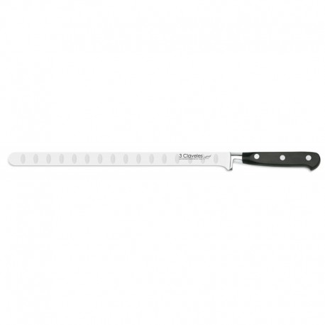 3 Claveles 01569 Couteaux Jambon 30 cm Forge